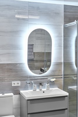 Дзеркало з LED підсвіткою 500х900мм. у ванну кімнату прямокутне MR-7 Global Glass MR-7 фото