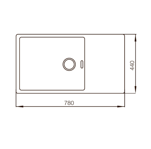 MIXXUS мойка MX7844-200x1.2-PVD-BLACK MX0561 фото