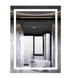 Дзеркало Mixxus Premium FLASH MR21-70x90 (LED Touch, Anti-fog, димер, годинник) MP6618 фото 1