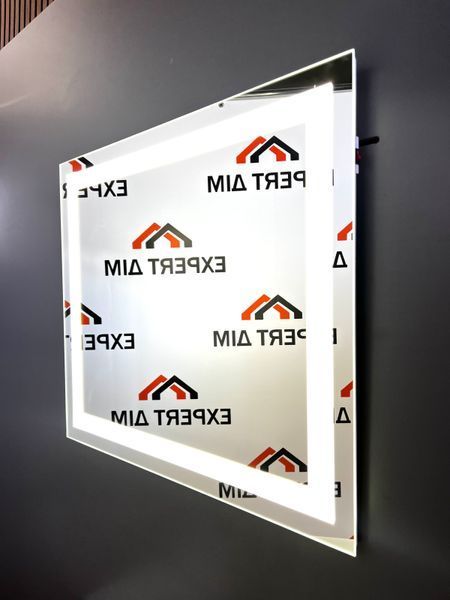 Дзеркало з LED підсвіткою 700х800 з механічним вимикачем LED1(5x8) фото