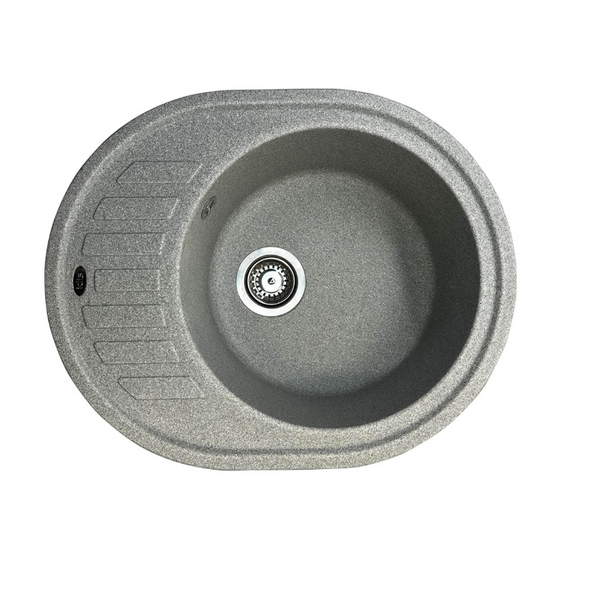 Гранітна кухонна мийка IDIS Palm Fashion Gray 310 Palm Fashion Gray 310 фото
