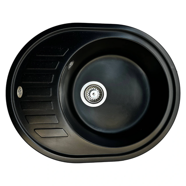 Гранітна кухонна мийка IDIS Palm Obsidian 508 Palm Obsidian 508 фото