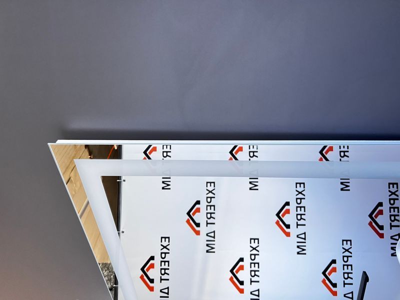 Дзеркало з LED підсвіткою 1000х800 з механічним вимикачем LED1(5x8) фото