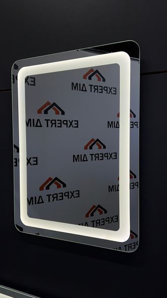 Зеркало с LED4 подсветкой 600х800 с механическим выключателем LED4(6x8) фото