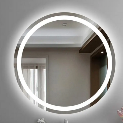 Дзеркало з LED підсвіткою кругле 600х600 з механічним вимикачем LED2(6) фото