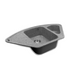 Гранітна кухонна мийка IDIS Corner Fashion Gray 310 Corner Fashion Gray 310 фото 1