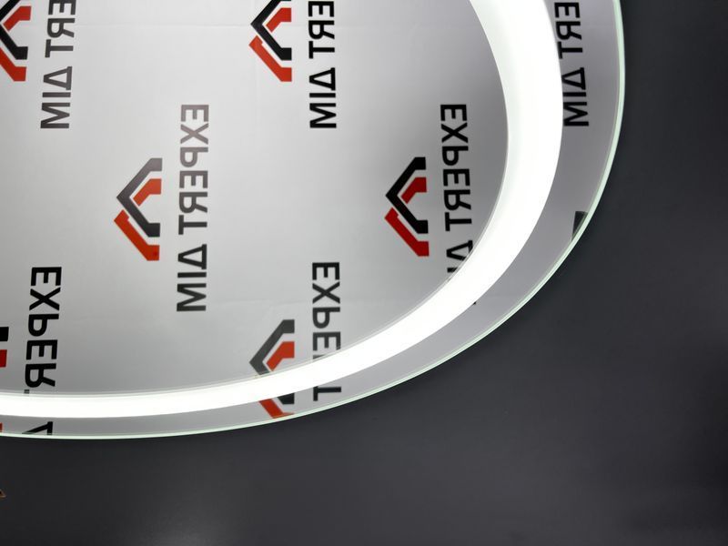 Дзеркало з LED підсвіткою кругле 600х600 з механічним вимикачем LED9(6) фото