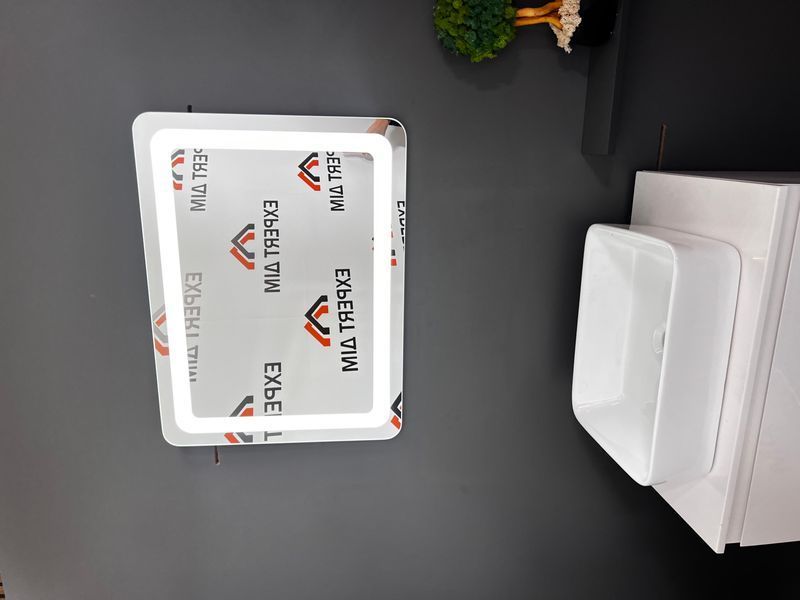 Зеркало с LED4 подсветкой 600х800 с механическим выключателем LED4(6x8) фото