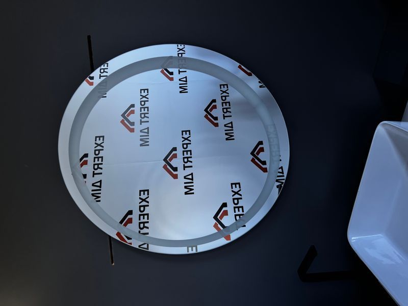Дзеркало з LED підсвіткою кругле 700х700 з механічним вимикачем LED9(6) фото