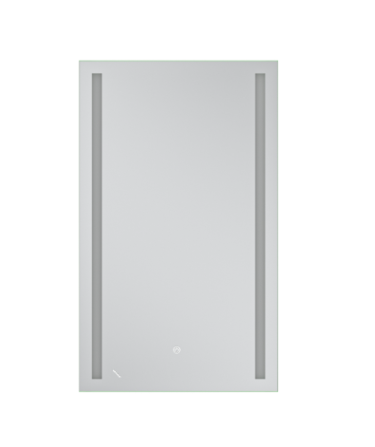 Зеркало Mixxus Premium LINES MR17-100x60-REVERSE (LED Touch, Anti-fog, димер) MP6625 фото