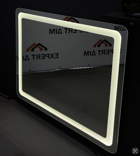 Зеркало с LED4 подсветкой 1000х800 с механическим выключателем LED4(6x8) фото