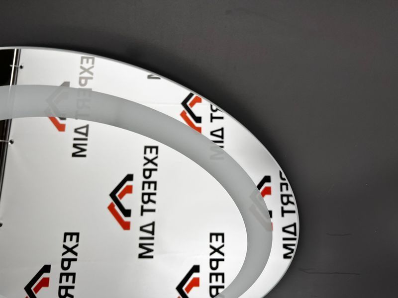Дзеркало з LED підсвіткою кругле 800х800 з механічним вимикачем LED9(6) фото