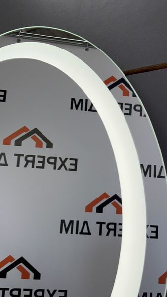 Дзеркало з LED підсвіткою кругле 900х900 з механічним вимикачем LED9(6) фото