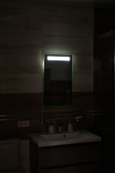 Дзеркало з LED підсвіткою 400х700мм. у ванну кімнату прямокутне MR-15 Global Glass MR-15 фото