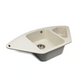 Гранитная кухонная мойка IDIS Corner White 9003 Corner White 9003 фото 1