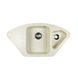 Гранитная кухонная мойка IDIS Corner White 9003 Corner White 9003 фото 2