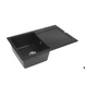 Гранитная кухонная мойка IDIS Carex plus Black 9006 Carex plus Black 9006 фото 1