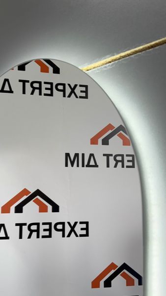 Зеркало с LED подсветкой 600х1000 с механическим выключателем LED7(6x10) фото