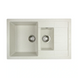 Гранітна кухонна мийка Iris White 9003 Iris White 9003 фото 2