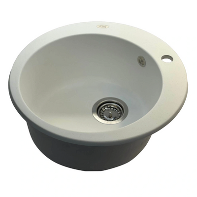 Гранитная кухонная мойка IDIS Fusion Snow 130 Fusion Snow 130 фото