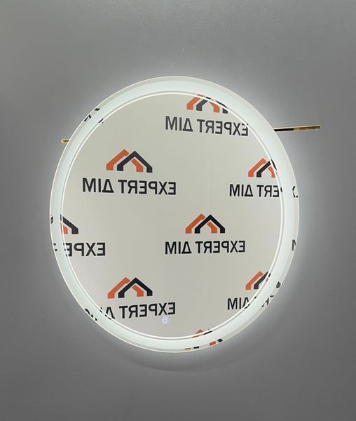 Зеркало с подсветкой LED круглое 600х600 с механическим выключателем LED18(6) фото