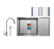 MIXXUS SET-7844-200x1.0-SATIN Комплект: мийка, змішувач, диспенсер, сушарка для посуду  MX0582 фото 1