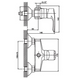 Смеситель для душа Haiba HANSBERG 003 (HB0176) HB 003  фото 2