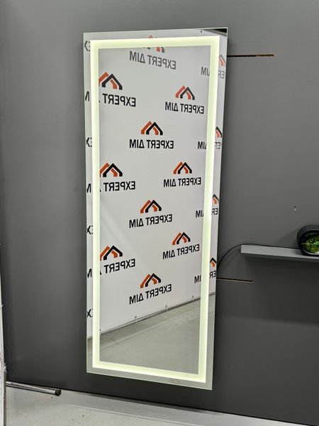 Дзеркало з LED19 підсвіткою 1800х700 з механічним вимикачем LED19(160x60) фото
