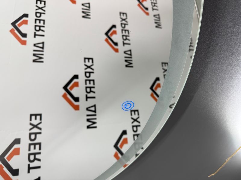 Дзеркало з LED17 підсвіткою кругле 750х900 з механічним вимикачем LED17(75х90)л фото