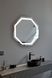 Зеркало с LED подсветкой 800х800мм. в ванную комнату прямоугольное MR-16 Global Glass MR-16 фото 1