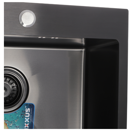 MIXXUS мийка MX5050-200x1.0-PVD-BLACK MX0578 фото