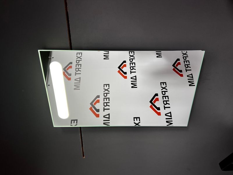 Дзеркало з LED підсвіткою 400х700 з механічним вимикачем LED15(4x7) фото