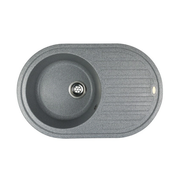Гранітна кухонна мийка IDIS Vectra Fashion Gray 310 Vectra Fashion Gray 310 фото