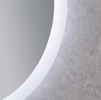Зеркало Mixxus PLAIN MC10-80 с LED Touch, Anti-fog, димером, регулировкой яркости, часами MI6932 фото