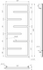 Сушка для рушників Infinite 120x53x3 4003 фото 3