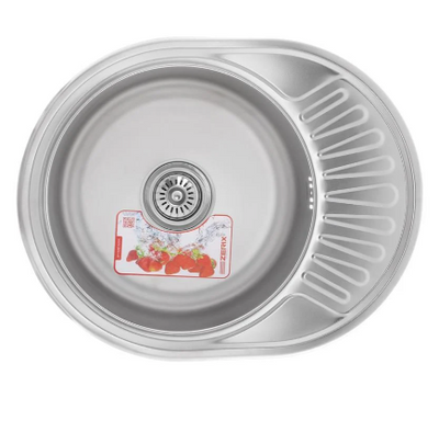 ZERIX мойка врезная Z5745-06-160D DECOR ZM0589 фото