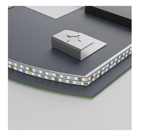 Зеркало Mixxus Premium TOPPER MS01-90x70-REVERSE (LED Touch, Anti-fog, димер (3-6,5kK)) MP6632 фото