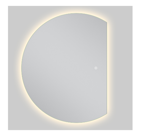 Зеркало Mixxus Premium TOPPER MS01-90x70-REVERSE (LED Touch, Anti-fog, димер (3-6,5kK)) MP6632 фото