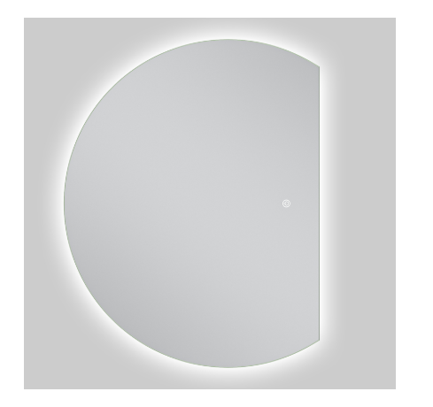 Зеркало Mixxus Premium TOPPER MS01-90x70-REVERSE (LED Touch, Anti-fog, димер (3-6,5kK)) MP6632 фото
