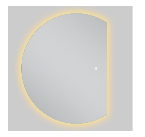Зеркало Mixxus Premium TOPPER MS01-90x70-REVERSE (LED Touch, Anti-fog, димер (3-6,5kK)) MP6632 фото